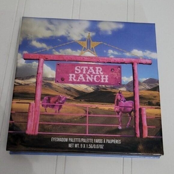 Jeffree Star Cosmetics Mini Star Ranch Eyeshadow Palette 9 Pan NEW - Picture 1 of 4
